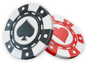 a couple of poker chips